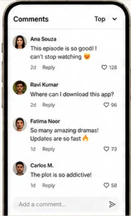 Audience feedback shown in the supplied presentation