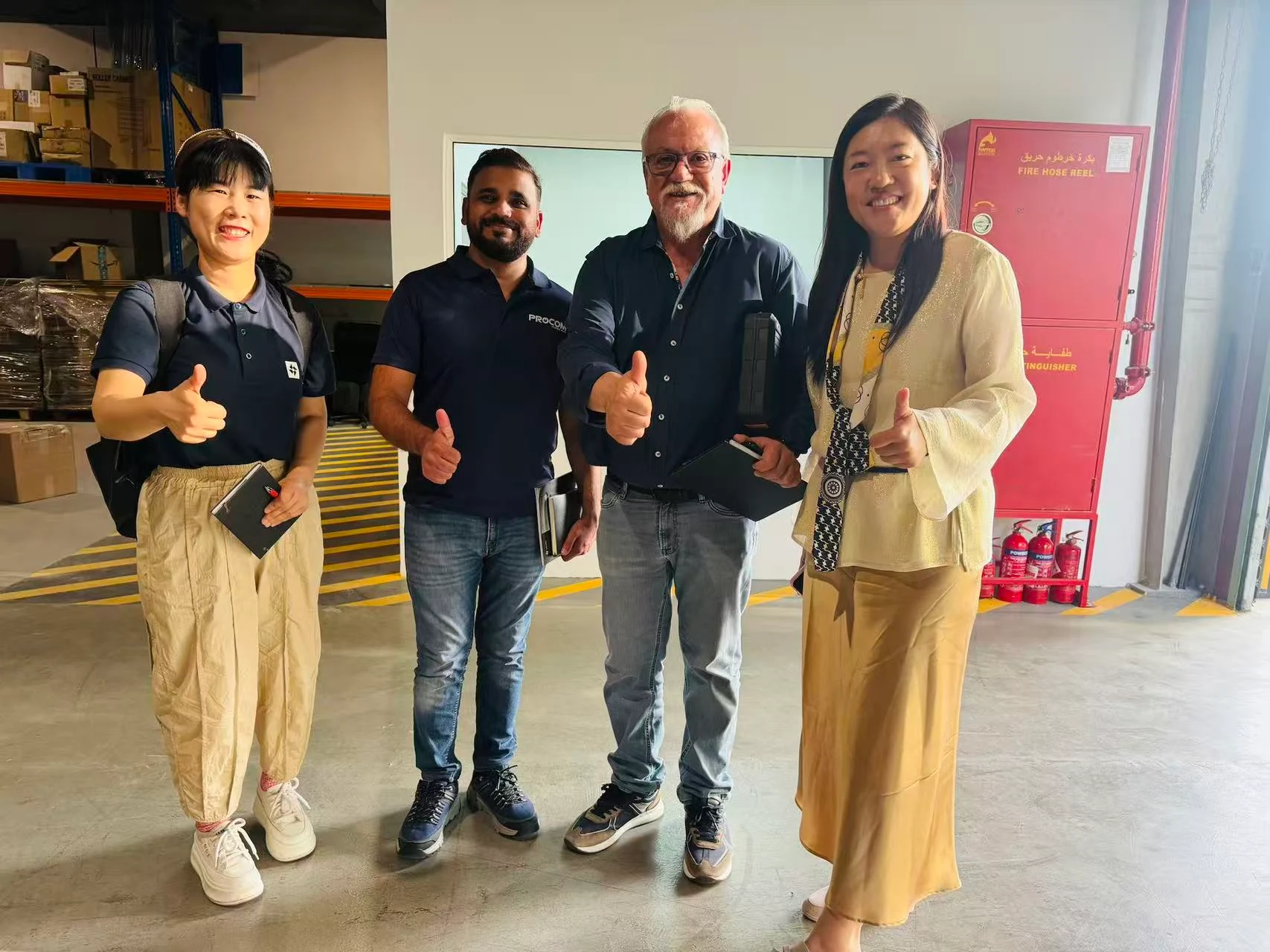 YHC working with local production partners